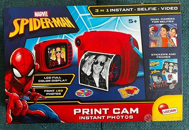 Spider-Man Print Cam Macchina Fotografica  Marvel