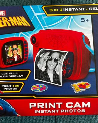Spider-Man Print Cam Macchina Fotografica  Marvel