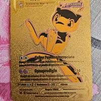 carta pokemon Mew Vmax oro