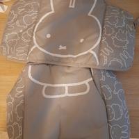 riduttore seggiolone Miffy grigio