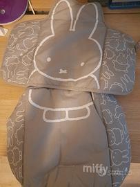 riduttore seggiolone Miffy grigio