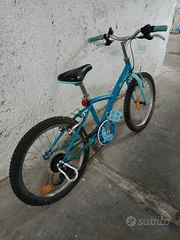 Bici BTWIN 20" azzurra