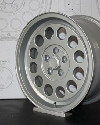CERCHI LEGA A1 7X15 5X98 SILVER ALFA 75 TS