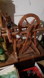 antico arcolaio, filatoio per filare la lana