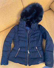 Piumino caldo Zara blu , tg M