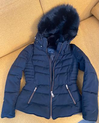 Piumino caldo Zara blu , tg M