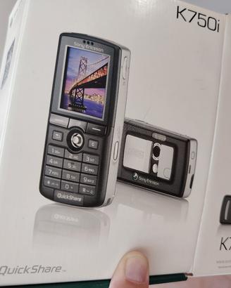 Sony Ericsson K750i FUNZIONANTE con scatola 