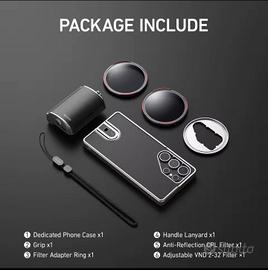 Kit Fotografico TELESIN FunShot per s25 ultra
