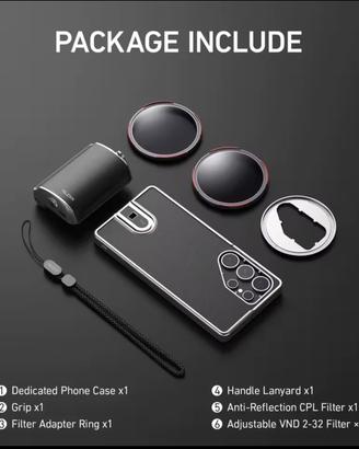 Kit Fotografico TELESIN FunShot per s25 ultra