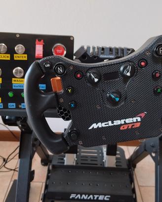 Postazione Sim Racing Fanatec completa