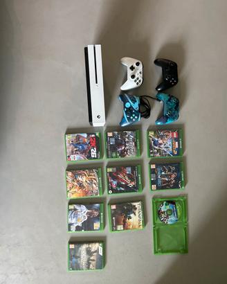 xbox one +4 controller e 10 giochi