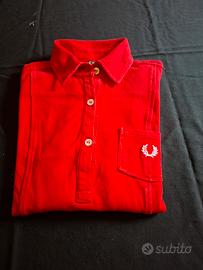 polo donna(Fred Perry) rossa taglia 42