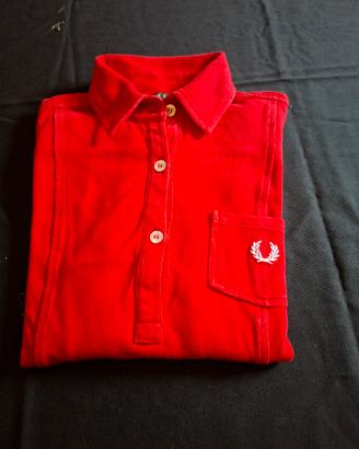 polo donna(Fred Perry) rossa taglia 42