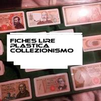 collezione fiches lire plastificate Vintage