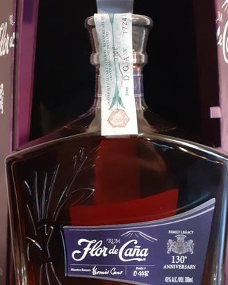 Rum Flor de Cana 130th anniversario 