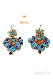 Orecchini in pizzo chiacchierino