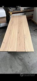 Parquet in rovere sbiancato nuovo 57 mq circa