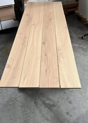 Parquet in rovere sbiancato nuovo 57 mq circa
