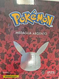 Pokeball Argento - Pokemon Medaglia Argento