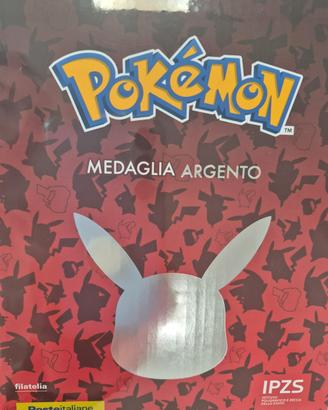 Pokeball Argento - Pokemon Medaglia Argento