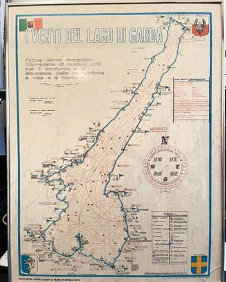 Carta dei venti del lago di Garda