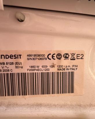 Lavatrice indesit