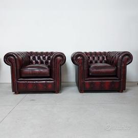 Poltrone chesterfield nuove... chester club