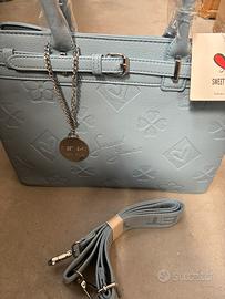 Borsa Sweet Years blue con tracolla regolabile