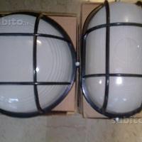 Plafoniere nuove metallo/vetro