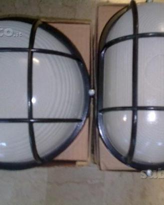 Plafoniere nuove metallo/vetro