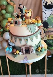 Allestimento topolino Safari festa