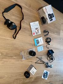 Canon EOS 500D e obbiettivi