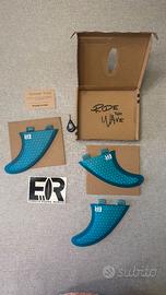 NEW set 3 pinne surf fins EISBACH RIDERS Honeycomb