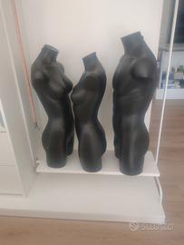 3 busti manichini