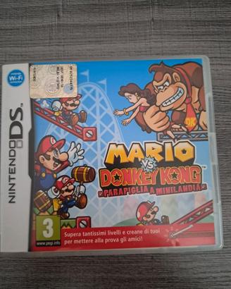 mario e donkey kong parapiglia a minilandia, dogz2