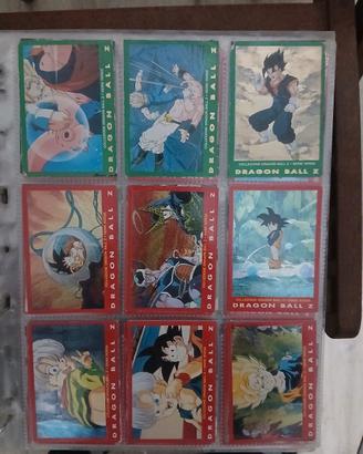 Carte DragonBall Z - collezione rossa