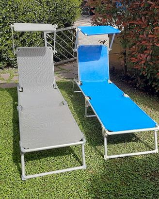 Lettini spiaggi/giardino