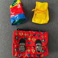 Set gadget zaino sacca cartella giornale Cioè 80