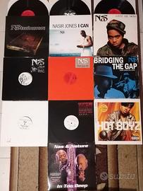 Lotto 10 x Vinile 12 Nas - Rap Hip Hop