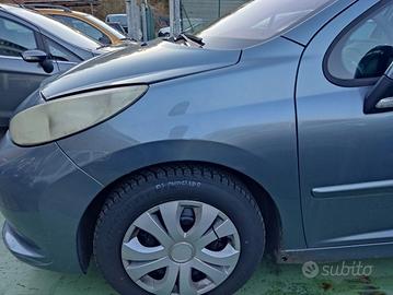 Parafango sinistro PEUGEOT 207 del 2007