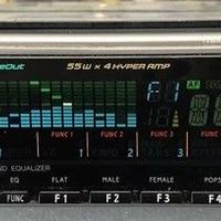 Autoradio vintage ALPINE CTA-1505R