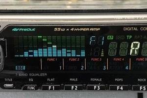 Autoradio vintage ALPINE CTA-1505R