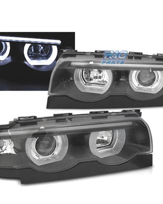 FARI BMW E38 94-01 ANGEL EYES LED NERO