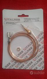 TERMOCOPPIA FILETTATA con FASTON e OCCHIELLO M6 x