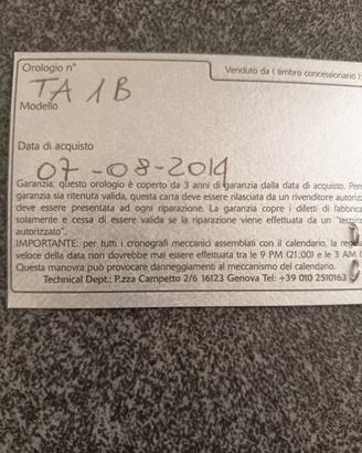 Orologio frecce tricolori 313 gruppo P.A.N.