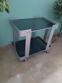 carrello tavolino anni 70 modernariato design 