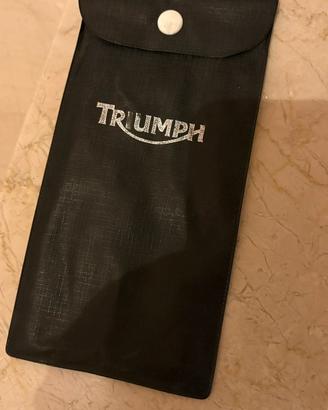 Astuccio porta attrezzi moto Triumph originale