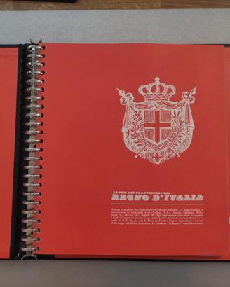 album collezione 213 francobolli cartella bolaffi