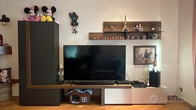 Parete soggiorno/TV come nuova – da 2200€ a 550€!
