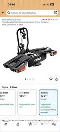 Thule porta bici